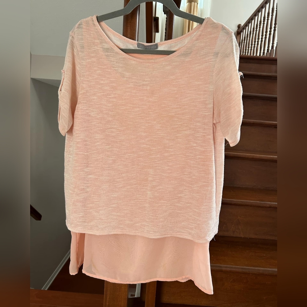 Olivia moon women's Short sleeve top size M